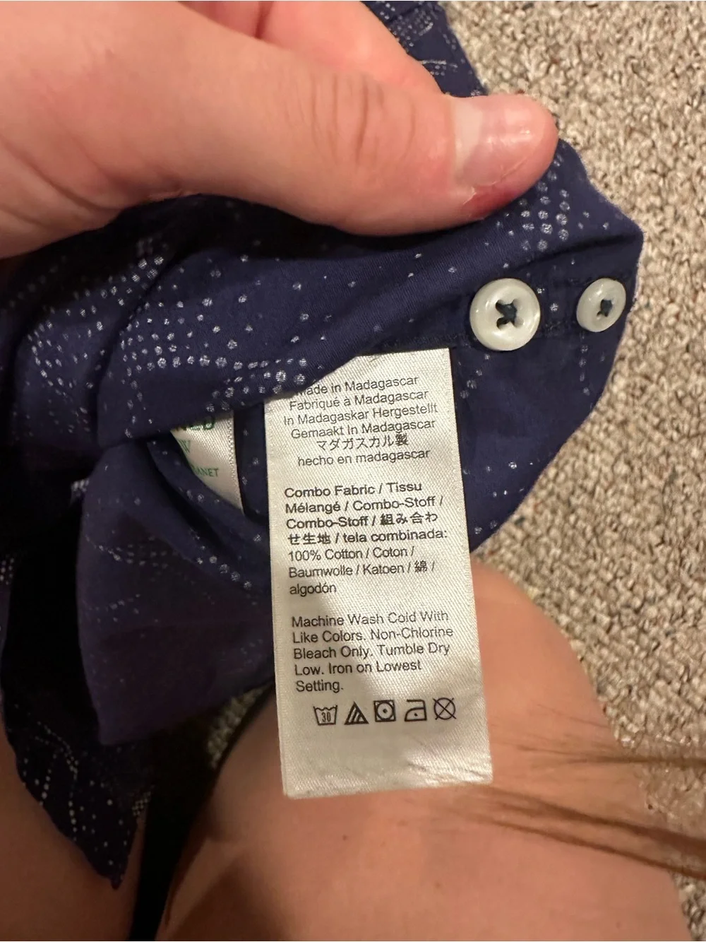 JCrew Mens Slim Fit Short Sleeve Button Down